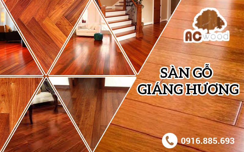sàn gỗ giáng hương