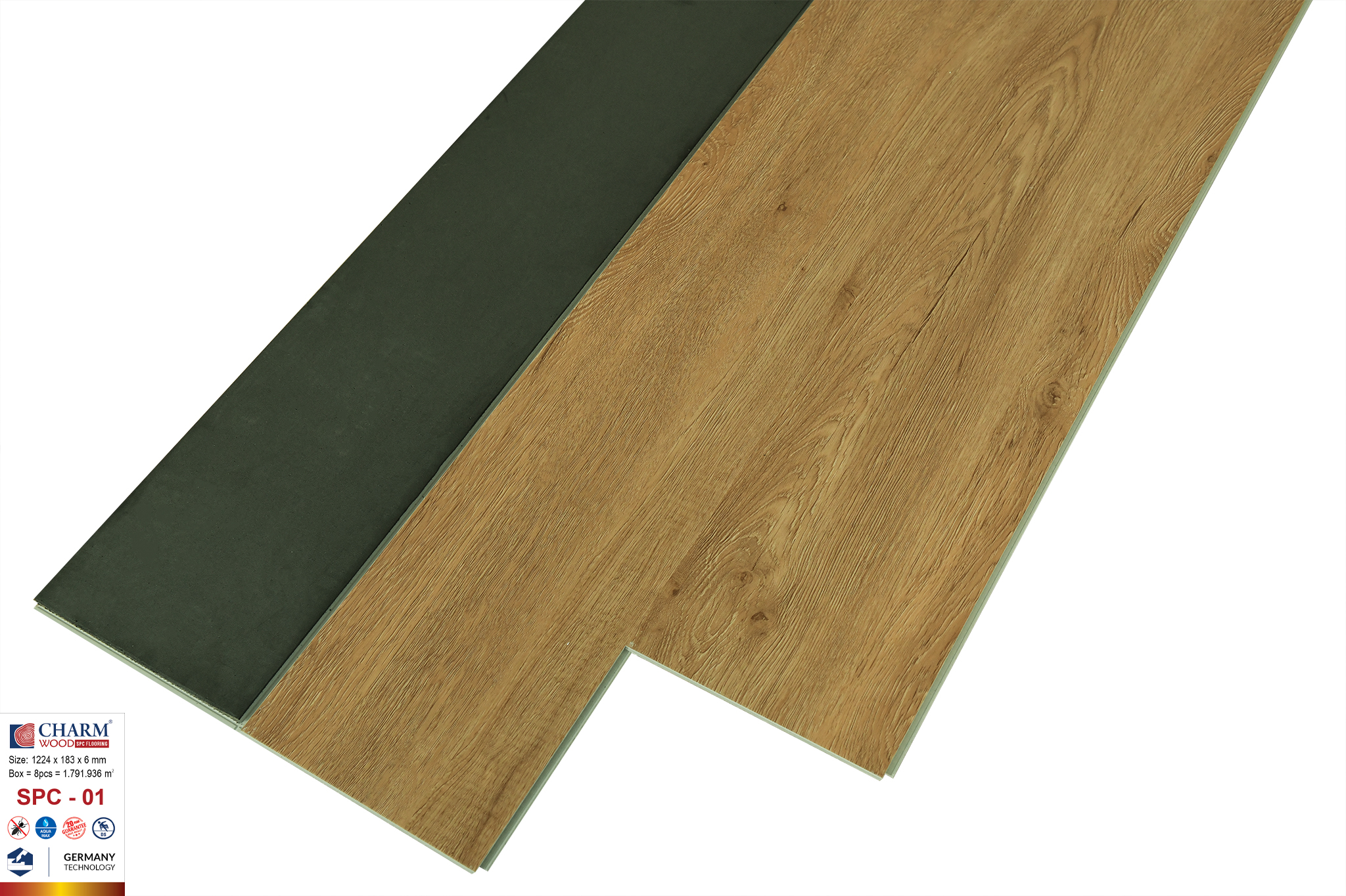 sàn nhựa charm 6mm spc 01 2 sàn nhựa charm 6mm spc 01 2