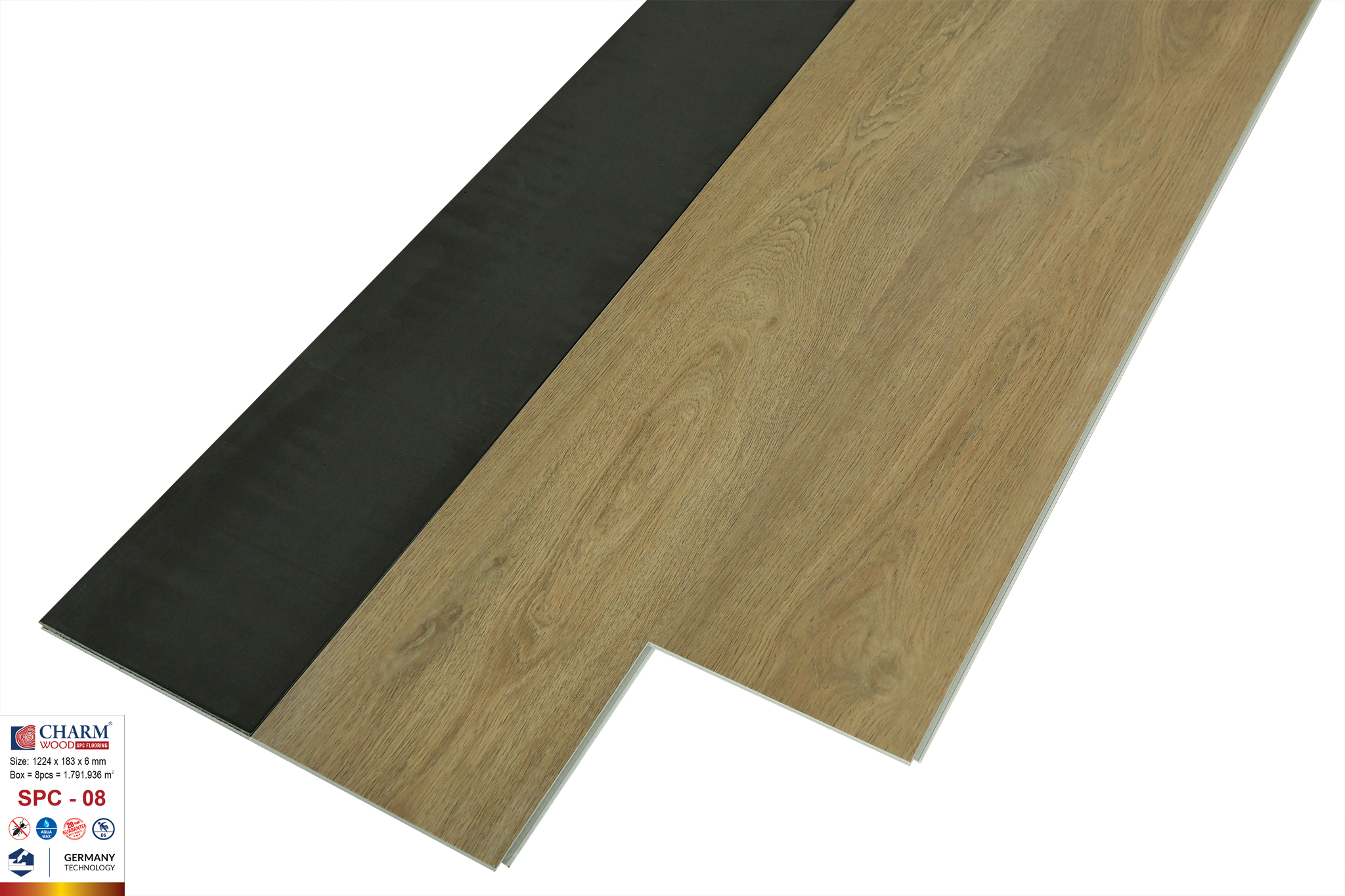 sàn nhựa charm 6mm spc 08 2 sàn nhựa charm 6mm spc 08 2