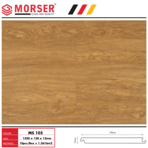 Sàn Gỗ Morser Cốt Xanh MS105 12mm