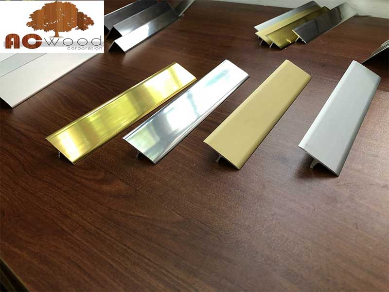 3 loại nẹp thường dùng trong thi công sàn gỗ tự nhiên