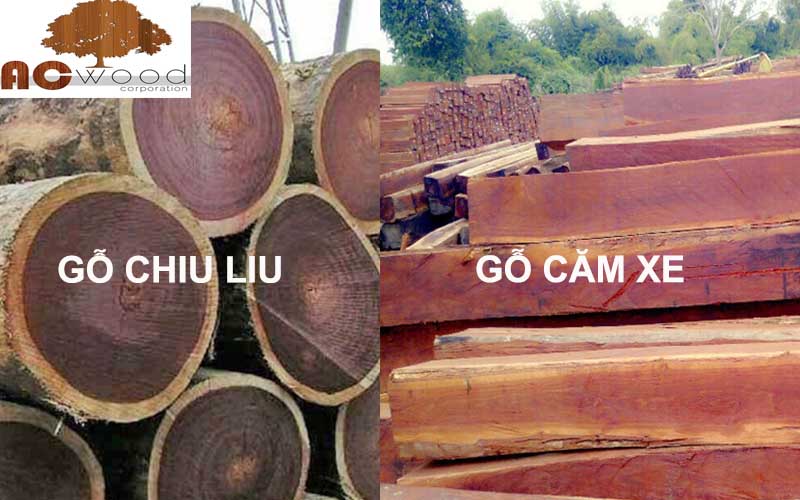 so sánh gỗ chiu liu và căm xe